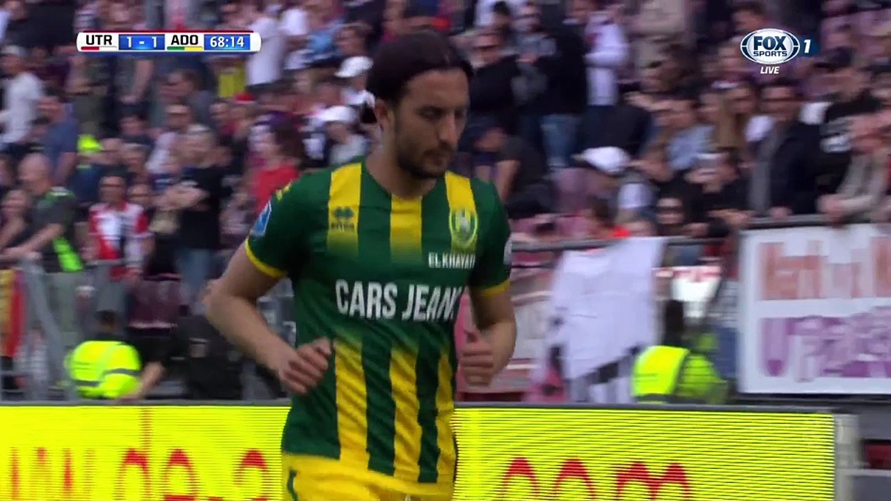 Assist Nasser El khyati vs Utrecht  08.04.2018 HD