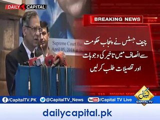 Chief Justice Dabang Orders Over Model Town Case