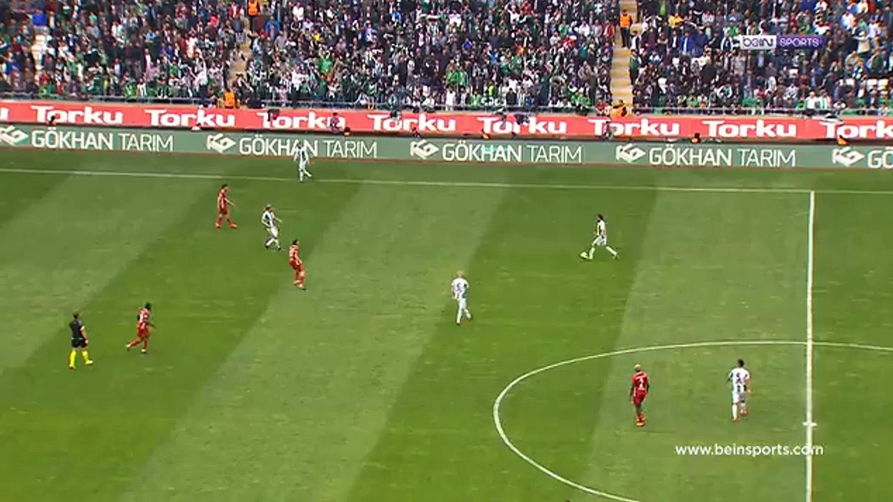 Amazing Goal Mehdi Bourabia VS Sivassport 08.04.2018 HD