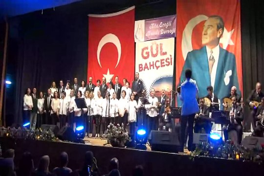 Musiki derneğinden Gül bahçesi konseri….