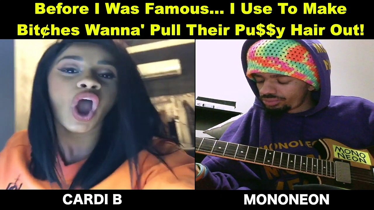 MonoNeon & Cardi B - "BEFORE I WAS FAMOUS..."