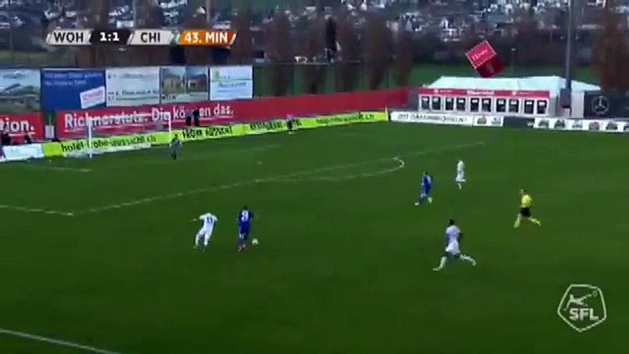 Wohlen 2:1 Chiasso (Switzerland. Challenge League. 7 April 2018)
