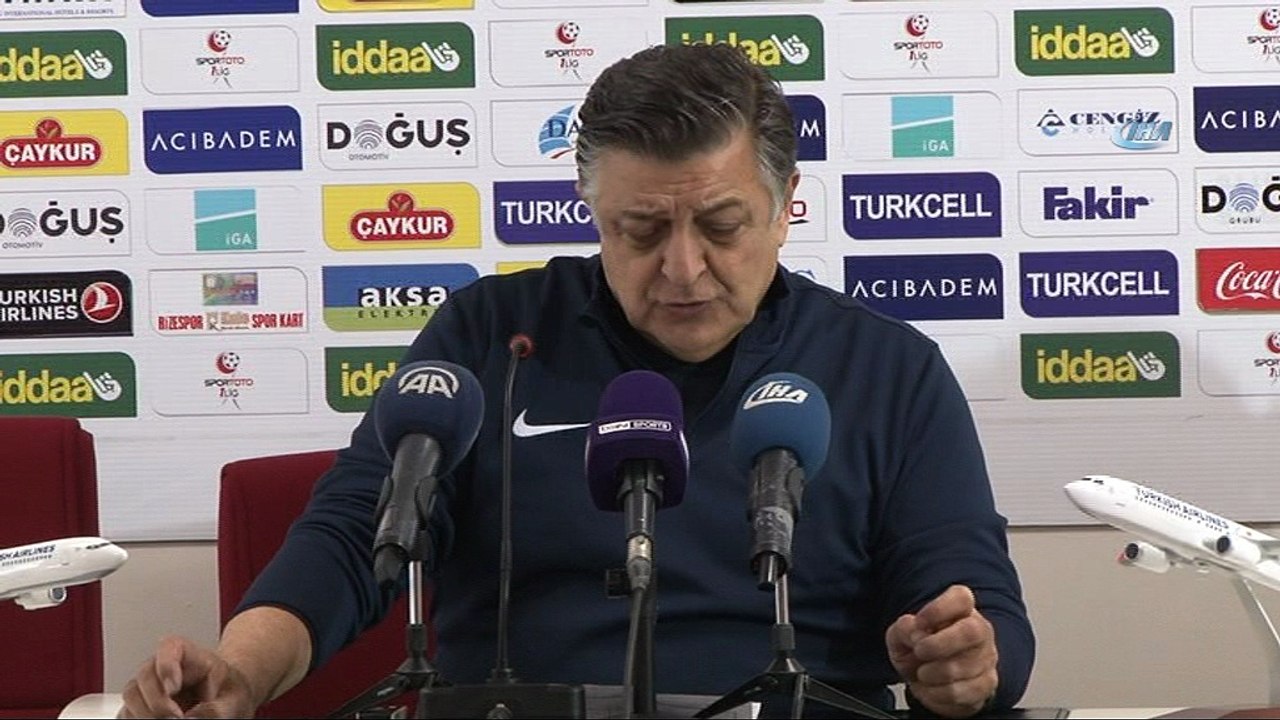 Çaykur Rizespor - Eskişehirspor maçının ardından