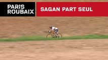 Sagan part seul - Paris-Roubaix 2018