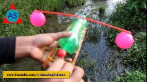 ✓Rubber Band Powered Boat - Simple Elastic Band Paddle Boat  Amazing Science