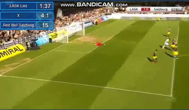 Joao Victor Goal HD - LASK Linz 1-0 Red Bull Salzburg 08.04.2018