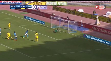 Mariusz Stepinski  Goal HD -Napoli	0-1	Chievo 08.04.2018