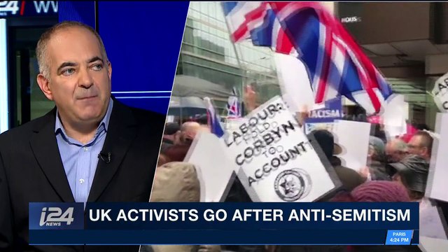 i24NEWS DESK | Campaign against anti-semitism protest in UK | Sunday, April 8th 2018