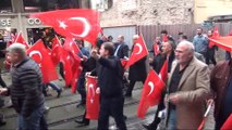 Erzurumlulardan Afrin Harekatına destek yürüyüşü