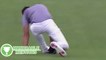 Golfer POPS Ankle Back In Place After Dislocating It During Celebration! | Honorable Mentions