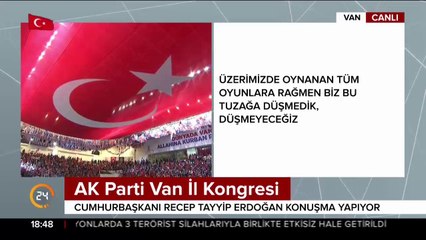 Cumhurbaşkanı Erdoğan Van'da