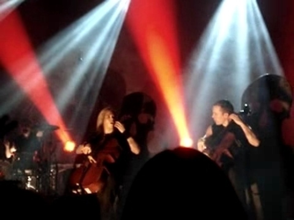 Concert apocalyptica 30/11/2007