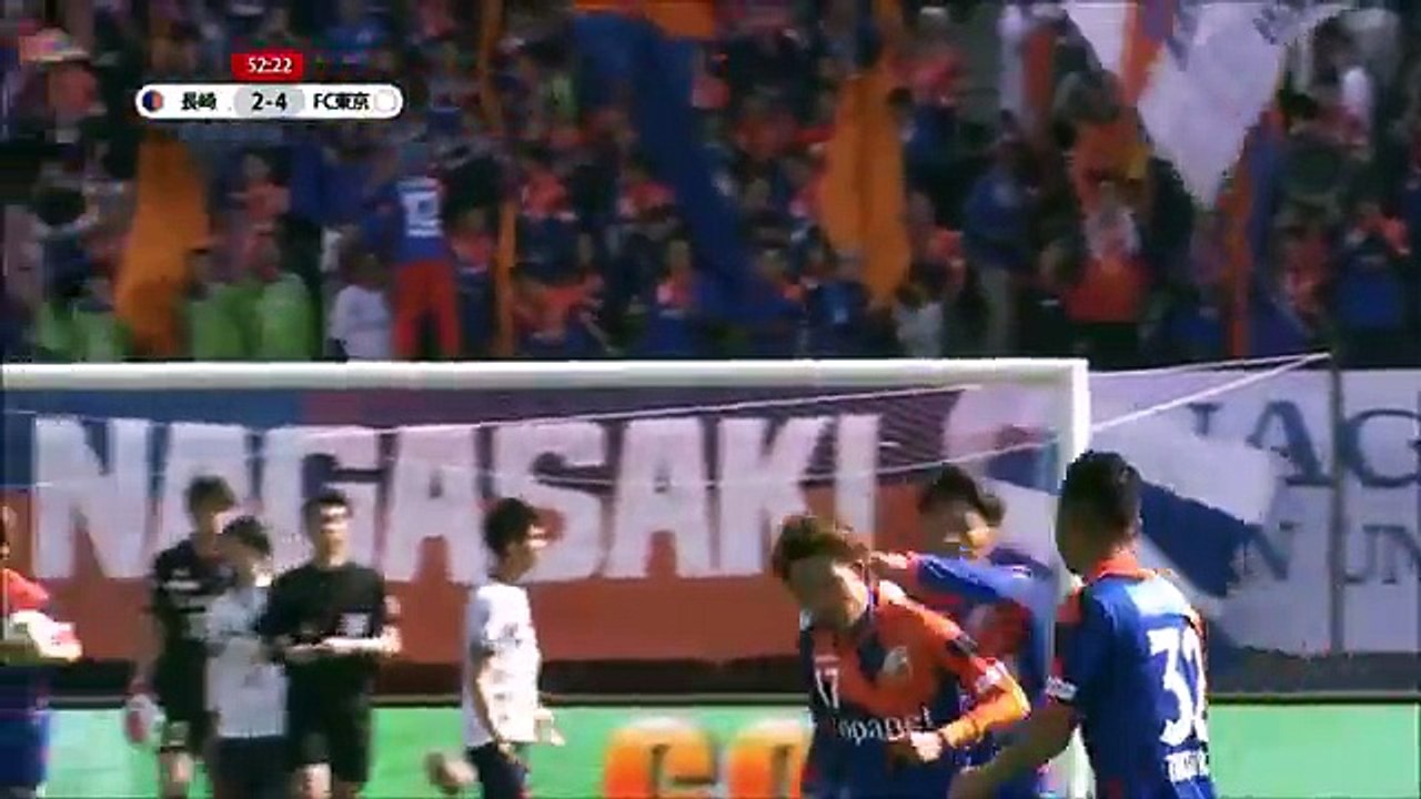 V-Varen Nagasaki 2:4 Tokyo  (Japan. J League. 8 April 2018)