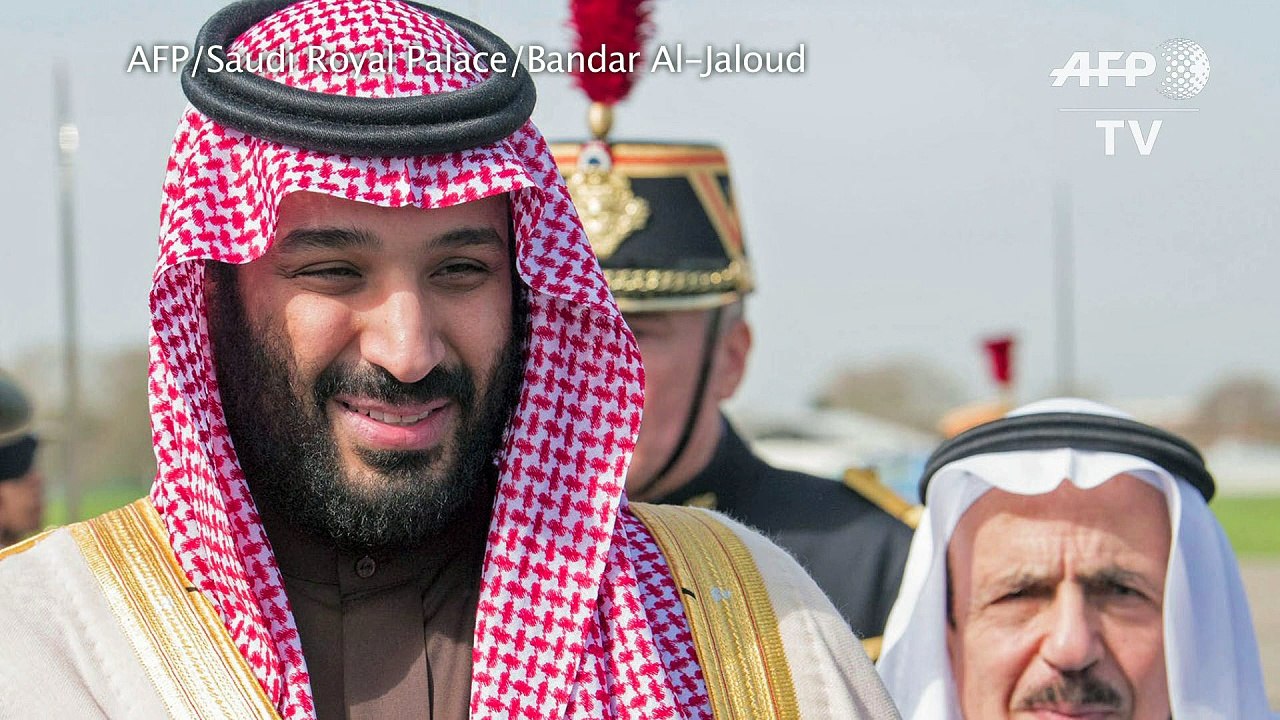 Le prince héritier saoudien est arrivé en France