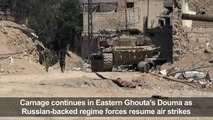 Suspected toxic attack in Syria prompts outrage