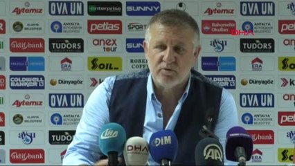 Aytemiz Alanyaspor - Teleset Mobilya Akhisarspor Maçının Ardından