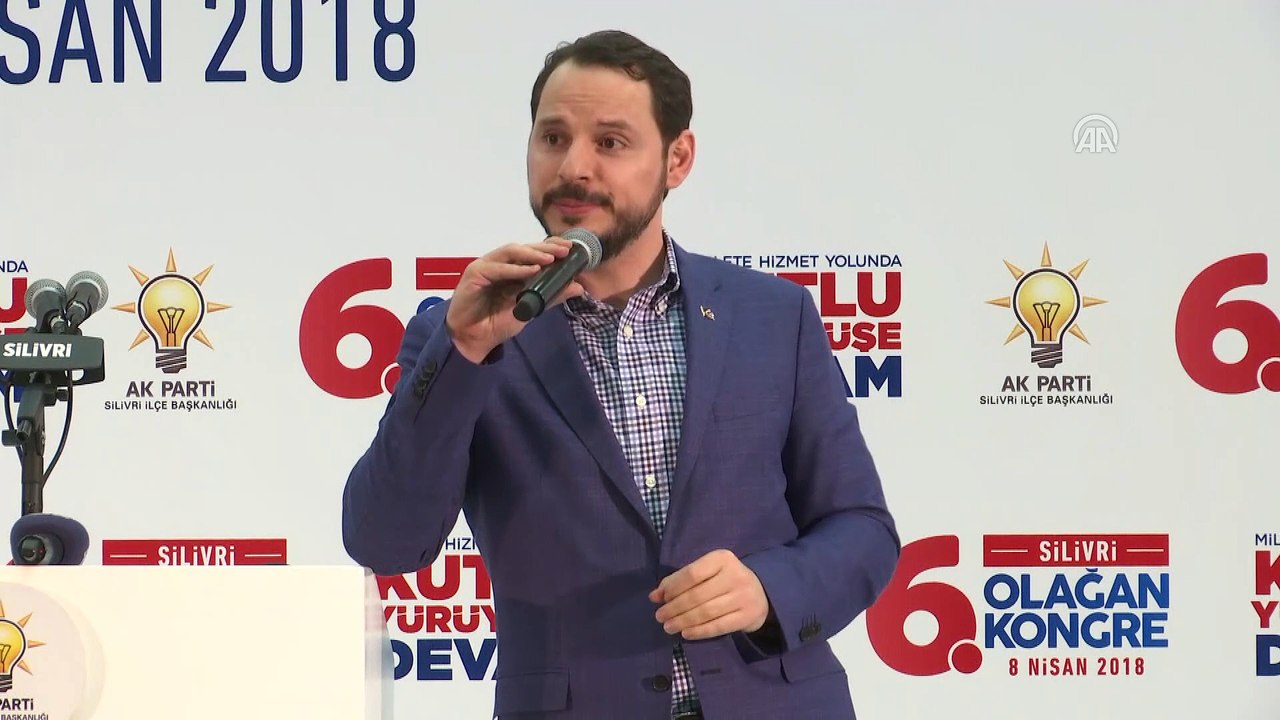 AK Parti Silivri 6. Olağan Kongresi - Bakan Albayrak (2) - İSTANBUL