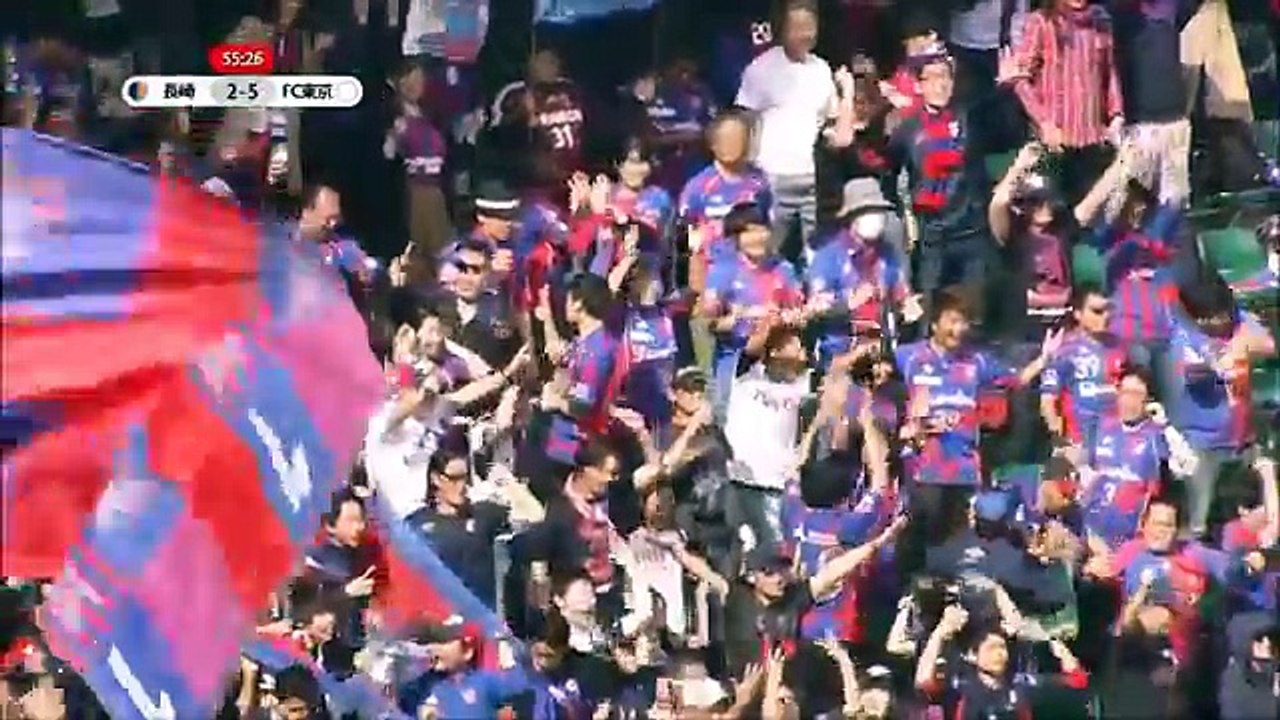 V-Varen Nagasaki 2:5 Tokyo  (Japan. J League. 8 April 2018)