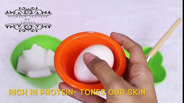 Remove Blackheads & Facial Hair - Egg White Peel Off Mask - DIY Home Remedy