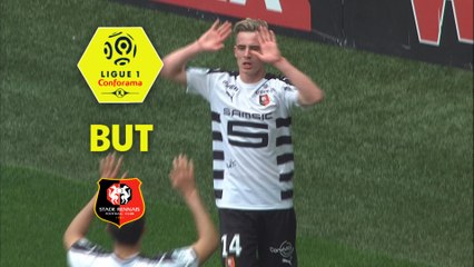 But Benjamin BOURIGEAUD (27ème) / OGC Nice - Stade Rennais FC - (1-1) - (OGCN-SRFC) / 2017-18