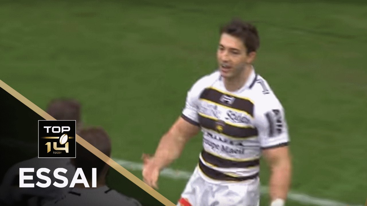 TOP 14 - Essai Paul JORDAAN (SR) - Montpellier - La Rochelle - J23 - Saison 2017/2018