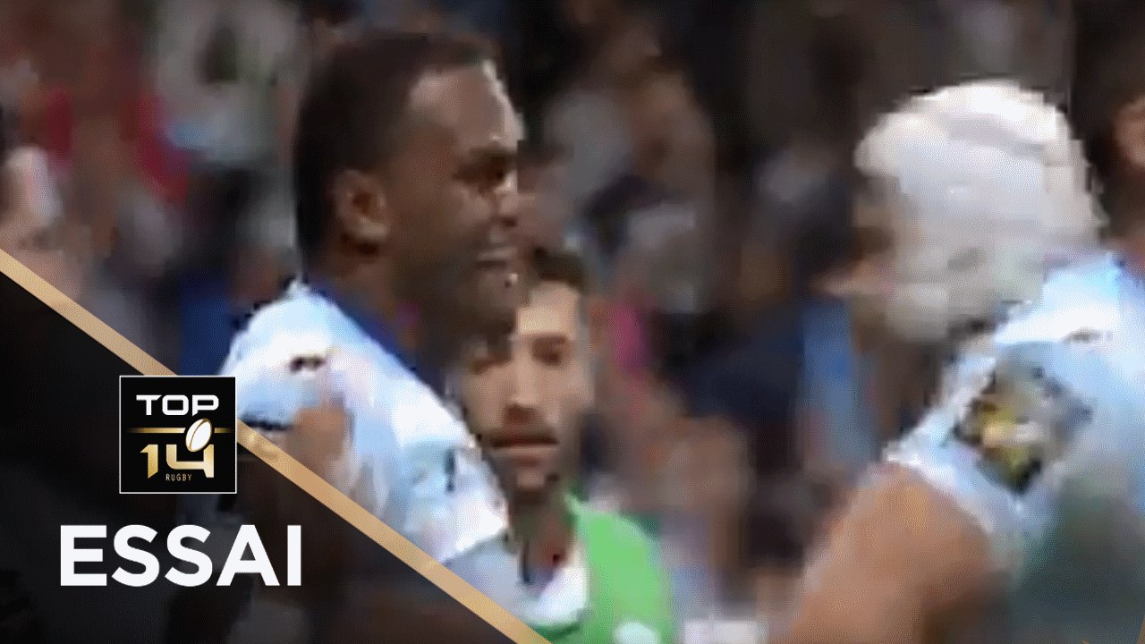 TOP 14 - Essai Virimi VAKATAWA 1 (R92) - Racing 92 - Toulon - J23 - Saison 2017/2018