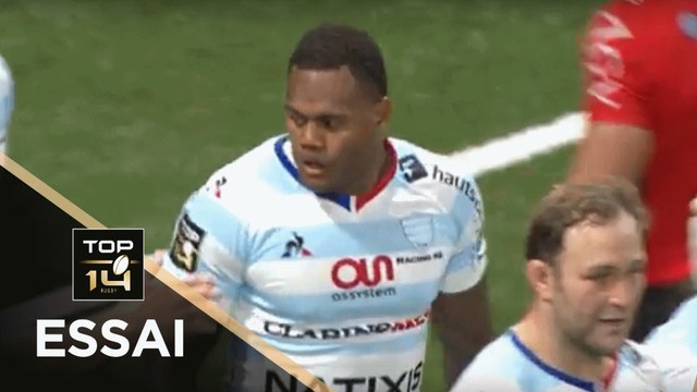 TOP 14 - Essai Virimi VAKATAWA 2 (R92) - Racing 92 - Toulon - J23 - Saison 2017/2018