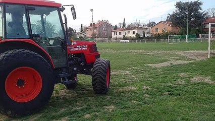 Entretien du state Sergent Vigné par les services de la mairie
