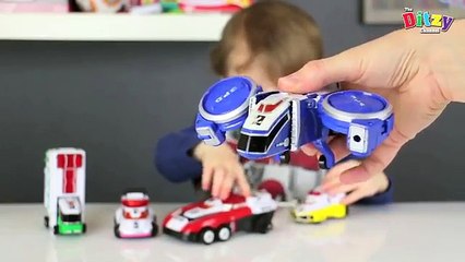 Power Rangers SPD Delta Squad Megazord Toy Review by The Ditzy Channel!