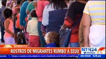 Continúa la caravana de migrantes centroamericanos rumbo a Estados Unidos
