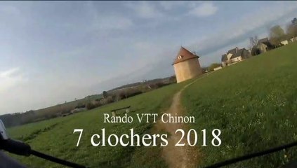 Rando VTT des 7 clochers  CHINON 2018