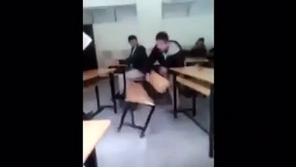 Öğretmene büyük saygısızlık