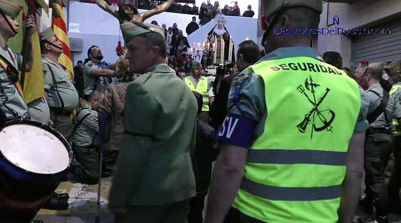 (Inicio Procesión) Las mejores Saetas 2018 de Palafolls al «Cristo de la Buena Muerte» de La Legión