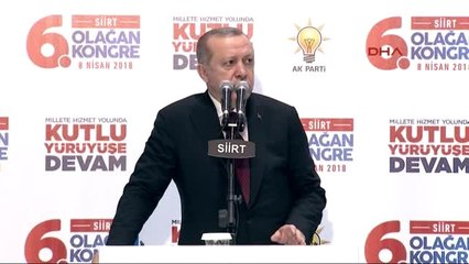Siirt - Cumhurbaşkanı Erdoğan AK Parti Siirt İl Kongresi'nde Konuştu 4
