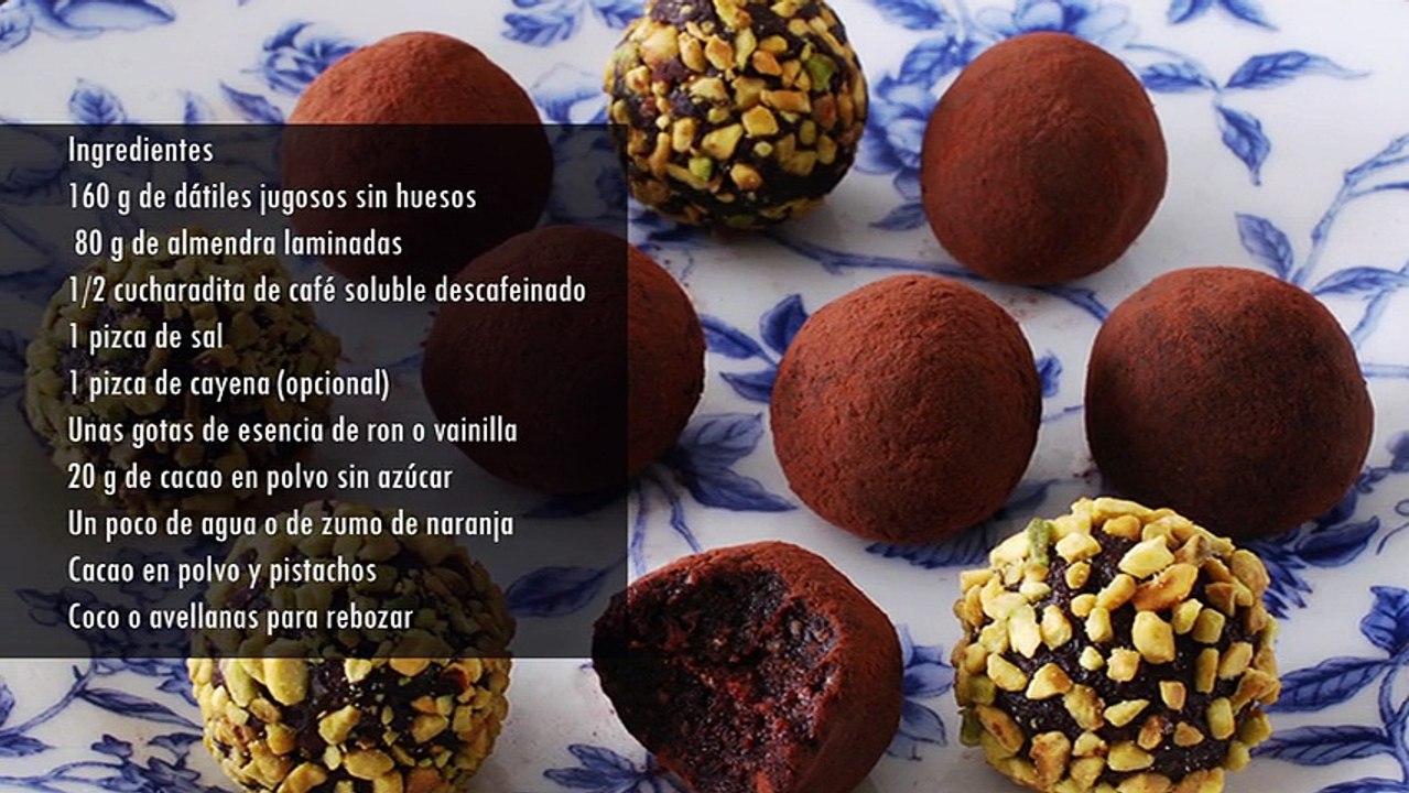 Maria Eugenia Baptista Zacarias: ¡RIQUÍSIMO! - Trufas de chocolate veganas