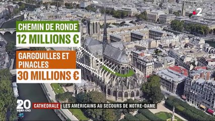 Patrimoine : Notre-Dame part en quête de fonds aux Etats-Unis