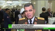 Ministro de Defensa de Venezuela a RT: 