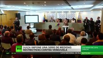 Suiza impone sanciones contra Venezuela y funcionarios venezolanos