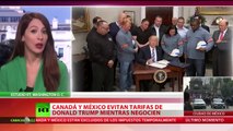 Trump firma la imposición de aranceles al acero y al aluminio