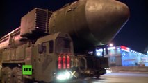 El Ejército ruso traslada varios misiles balísticos intercontinentales Yars a Moscú