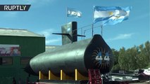 Construyen una réplica del submarino ARA San Juan para honrar a los 44 tripulantes desaparecidos