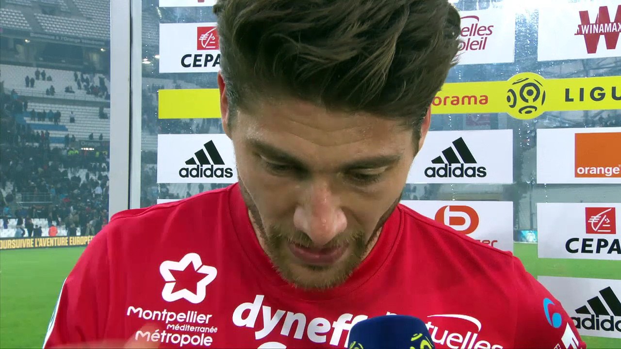 Interview de fin de match : Olympique de Marseille - Montpellier Hérault SC (0-0)  - Résumé - (OM-MHSC) / 2017-18