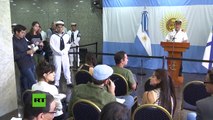 Los argentinos piden a Rusia que siga buscando el submarino ARA San Juan