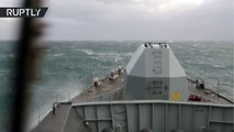 Reino Unido envía una fragata para seguir a buques rusos en el Canal de la Mancha