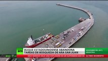 EE.UU. se retira de labores de búsqueda del submarino argentino desaparecido