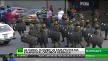 Honduras: 16 muertos en las protestas poselectorales tras 20 días sin presidente electo