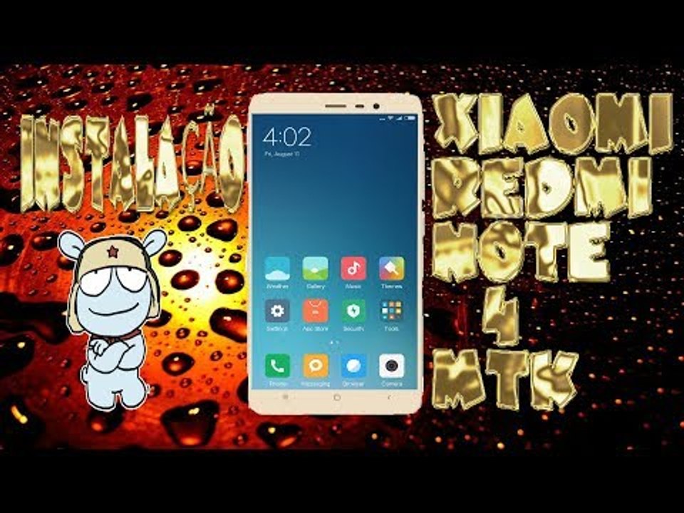 INSTALAÇÃO DA MIUI 8 V7.6.10 CHINA BETA - XIAOMI REDMI NOTE 4 MTK