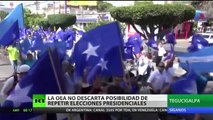 La OEA no descarta la posibilidad de que Honduras repita las elecciones presidenciales
