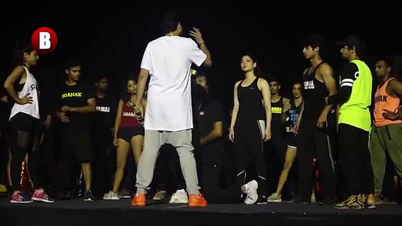 Tamannaah Bhatia Rehearsing For IPL 2018 Opening Ceremony Full video