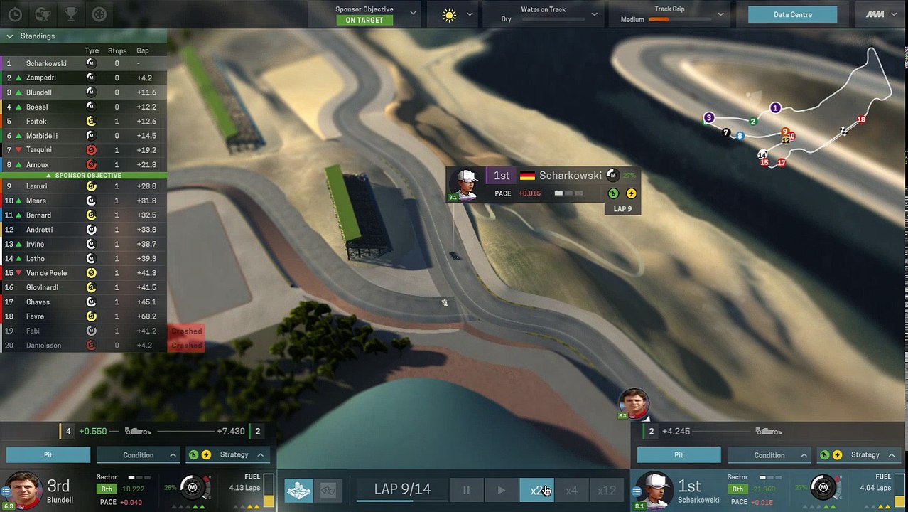 Motorsport Manager (89 database) - season 2 end of season